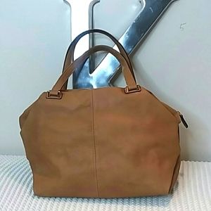 DAVID JONES PARIS Light Cameral Colored Tote/Purse